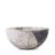 Japanese Minimalist White Crackle Raku Ceramic Bowl from Laab Milano For Sale - Image 6 of 6