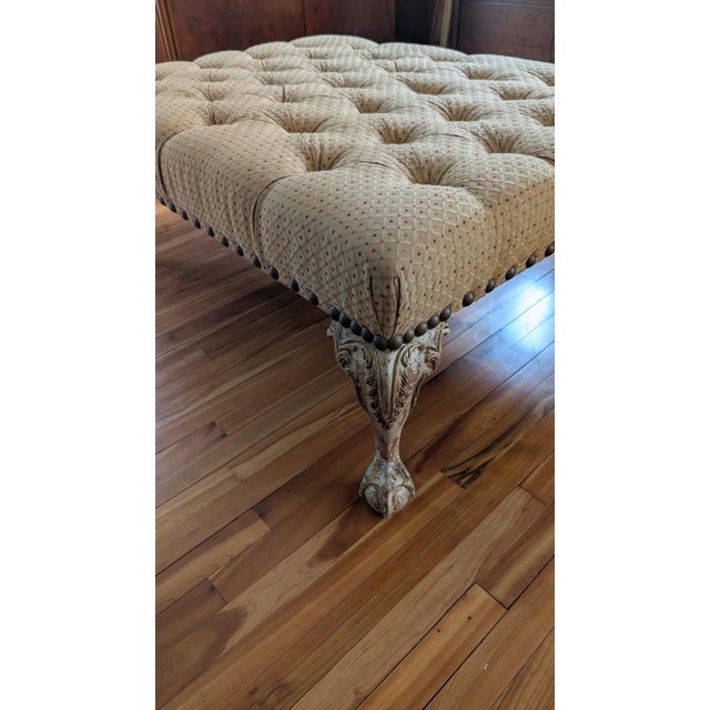 2010s Large Ottoman by Century Furniture For Sale - Image 5 of 6