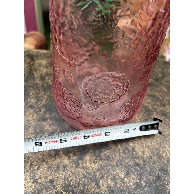 Up for consideration is a beautiful vintage pink depression glass large vase. This would look lovely in your home and it...