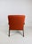 Red Vintage VAR B-310 Armchair in Orange-Brown Structural Fabric For Sale - Image 8 of 11