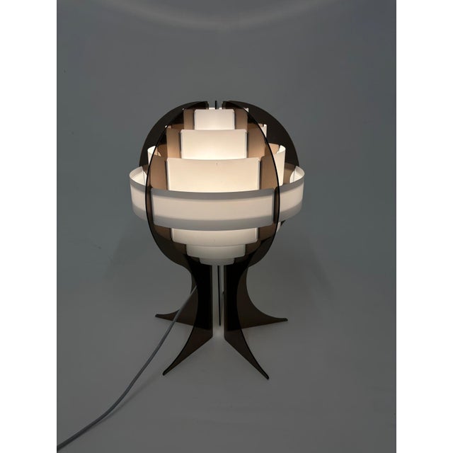 Mid-Century Modern Space Age Strips Lamp by Flemming Brylle and Preben Jacobsen, 1960s For Sale - Image 3 of 8