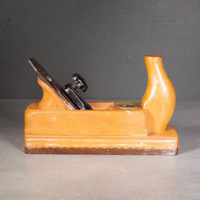 ABOUT Antique wooden carpentry toothing plane used to make trim and moldings. Lignm Vitae wood on the bottom. Original...