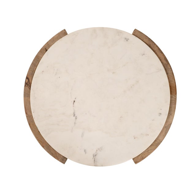 Contemporary Oakridge Side Table For Sale - Image 3 of 9