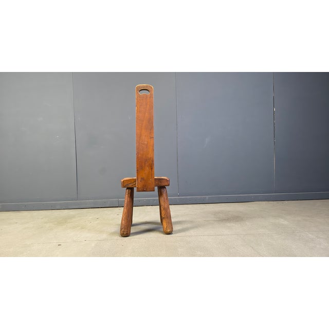 Brutalist Vintage Brutalist Side Chair, 1960s For Sale - Image 3 of 12