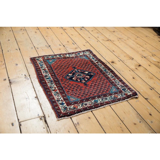 Vintage Engelas Rug Mat- 1'11" X 2'4" For Sale In New York - Image 6 of 9