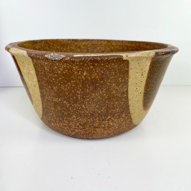 Vintage David Cressey Terra Major Stoneware Planter Bowl For Sale In Palm Springs - Image 6 of 12