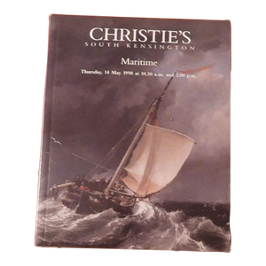 Christie's London Maritime Art & Memorabilia Auction Catalog 1998