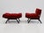 Set as armchair dimension: 63 x 77 x seating ht 43 x total ht 67 cm open as a pouf dimension: 63 x 85 x seating ht 43 cm...