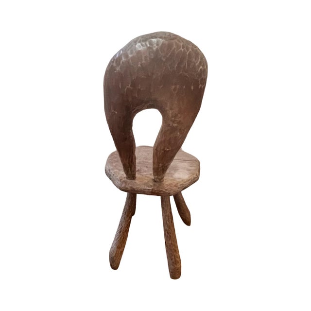 Alexandre Noll 1960s Alexandre Noll Style Sculptured Chair For Sale - Image 4 of 5