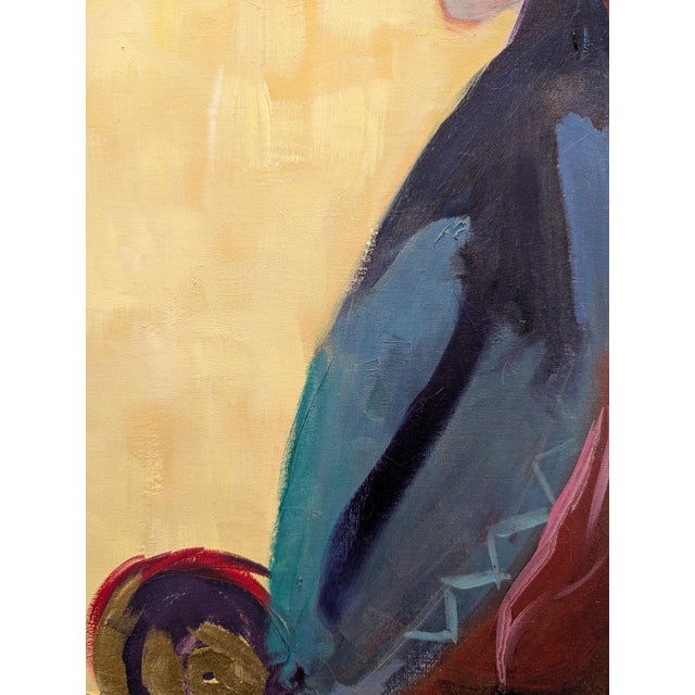 2020s Two Worlds - Oil on Canvas Board by Paul Scaturro (b.1961) For Sale - Image 5 of 6