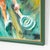 1960s Mid Century Modern Abstract Figure Painting Original Art Tennis 1964 Signed MCM For Sale - Image 5 of 12