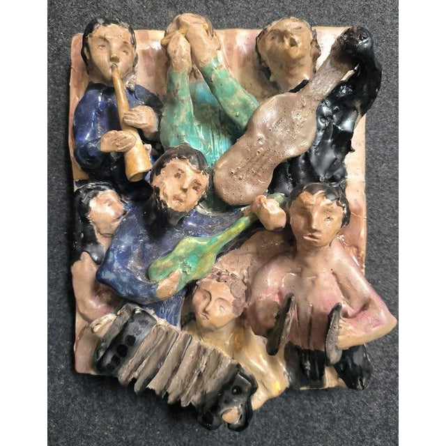Italian Artist, The Jazzists, 1960s, Ceramic For Sale - Image 10 of 10