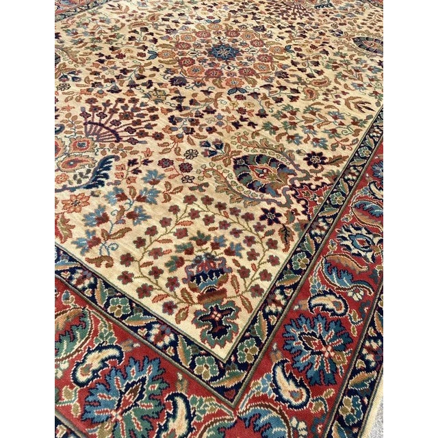 Large Antique Austrian Hand Knotted Rug For Sale - Image 3 of 18