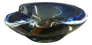 Large Murano Glass Ashtray