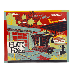 Stanley Kaminski Ghost Town Serigraph