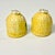 Yellow 1940s Vintage Boho Chic Arts & Crafts Honeycomb & Bees Salt & Pepper Shakers - A Pair. For Sale - Image 8 of 11