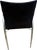 Black Set of 6 Mid Century Chrome and Wood Dining Chairs For Sale - Image 8 of 18