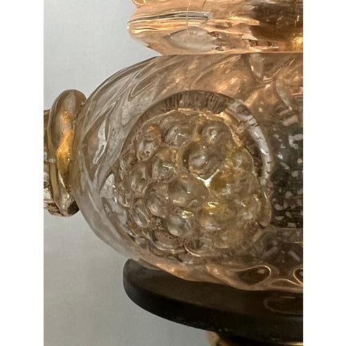 Gold Vintage Floor Lamp in Precious Gold Murano Glass, 1960 For Sale - Image 8 of 18