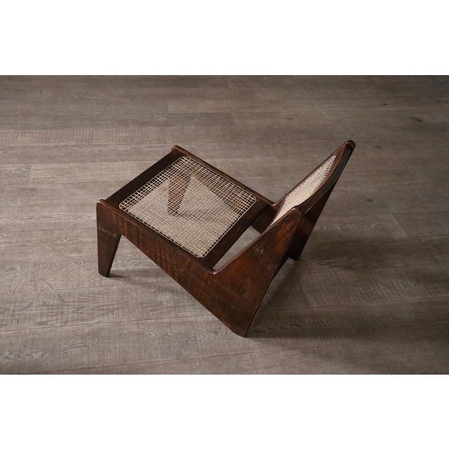 PJ-SI-59 Kangaroo Chairs from Pierre Jeanneret, India, 1955, Set of 2 For Sale - Image 16 of 18