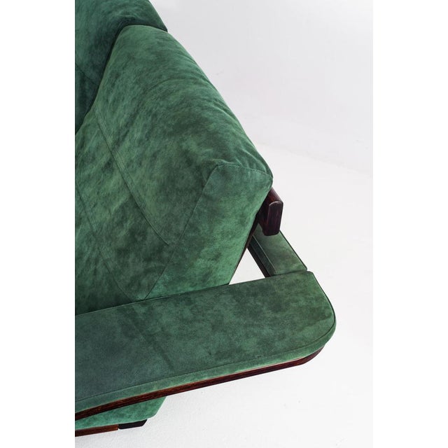 Brown Vintage Three Seater Sofa by Åke Fribytter for Nelo Möbel, Sweden, 1990s For Sale - Image 8 of 13