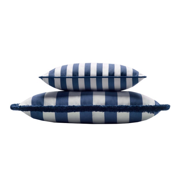 Clean lines, essential style, and a hint of vintage flair: this striped cushion is the perfect accent to bring charm and...