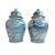 Ceramic Large Chinoiserie Blue and White Abstract Lotus Ginger Jar For Sale - Image 7 of 12