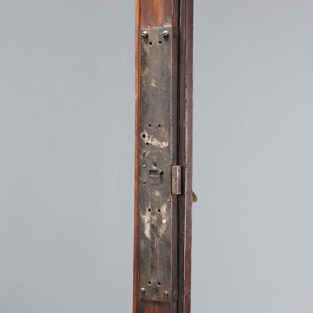 Empire Walnut Display Cabinet For Sale - Image 4 of 12