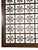 Asian Decorative Wooden Lattice Panel With Geometric Fretwork Design For Sale - Image 3 of 10
