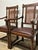 English Oak Chairs With Caning and Barley Twist Detail - A Pair For Sale - Image 10 of 10