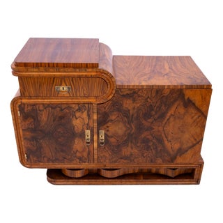 Art Deco Chest of Drawers, Poland, 1940s For Sale