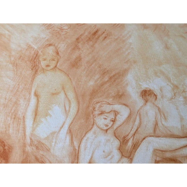 Pierre-Auguste RENOIR (1841-1919) - Nudes - Limited edition lithograph after a pastel, signed and dated in the plate,...