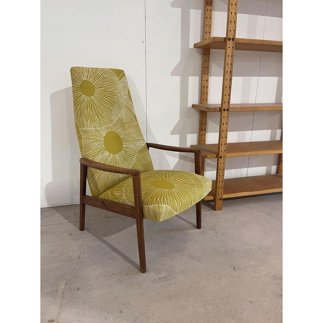 Vintage Armchair with Marimekko Fabric, 1960s, Set of 6 For Sale - Image 6 of 12