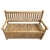 Contemporary Outdoor Teak Storage Bench For Sale - Image 3 of 6