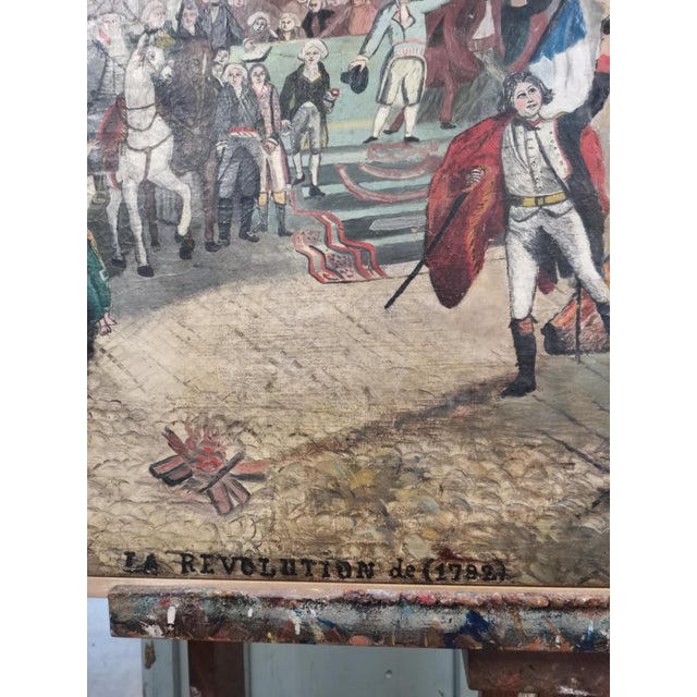 The French Revolution, 1896, Oil on Canvas For Sale - Image 8 of 10
