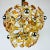 Mid-Century Amber Murano Glass Chandelier from Mazzega, Italy, 1970s For Sale - Image 13 of 13