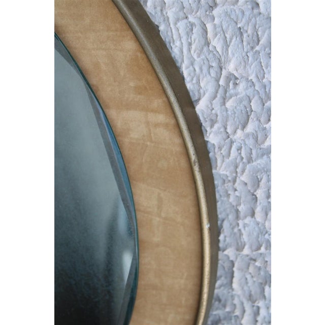 Italian Round Mirror by Santambrogio & De Berti, 1950 For Sale - Image 11 of 13