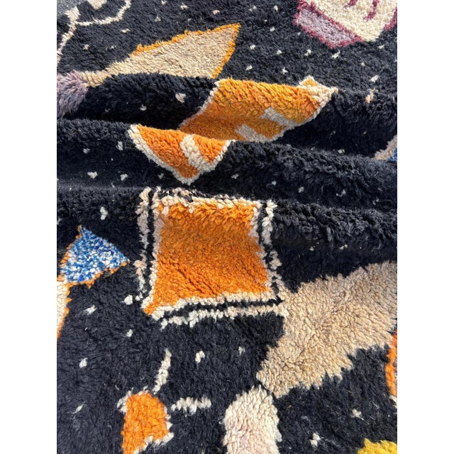 Moroccan Modern Abstract Moroccan Rug For Sale - Image 3 of 5