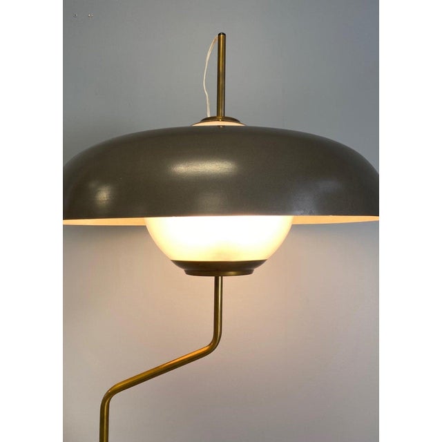 Azucena Large Mikado Table Lamp by Luigi Caccia Dominioni for Azucena, 1950 For Sale - Image 4 of 14