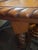 Vintage English Oak Barley Twist Oval Dining / Library Table For Sale - Image 10 of 10