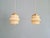 Art Deco Pendant Lights in Cream Opaline Glass, 1930s, Set of 2 For Sale - Image 11 of 13