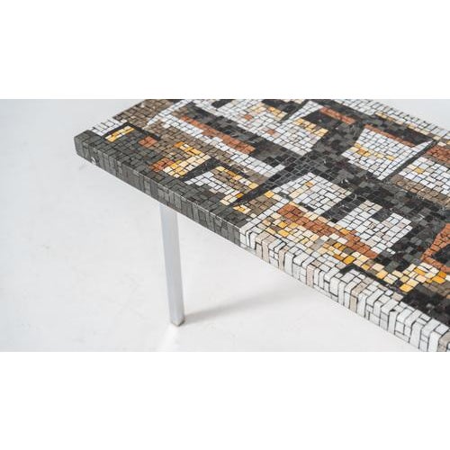 Mid-Century Modern Mosaic Coffee Table, 1970s For Sale - Image 3 of 18