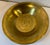 Mid-Century Modern Vintage Brass Etched Bowl For Sale - Image 3 of 12