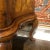 1990s Vintage Italian Three Drawer Walnut Shaped Chest/Console For Sale - Image 10 of 12