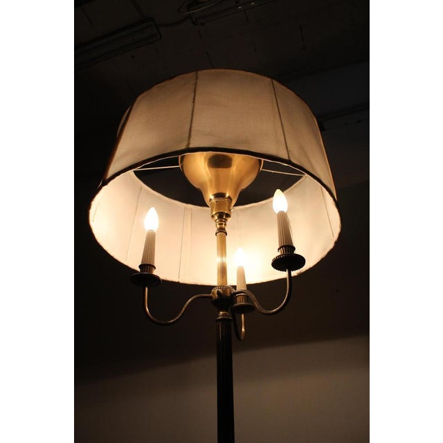 Mid-Century Brass Floor Lamp, 1950s For Sale - Image 18 of 18
