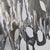 Silver Petra Hartman, Iris in a Vase Standing Sculpture, 2002, Stainless Steel For Sale - Image 8 of 11