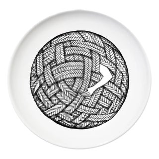Filature Vi | Spinning Ceramic Plate by Vincenzo D’Alba for Kiasmo For Sale