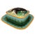 Victorian George Jones Majolica Sardine Box on Turquoise Ground, English, Ca. 1870 For Sale - Image 3 of 18