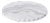 Daisy 14" Scalloped Edge Marble All Purpose Serving Board For Sale
