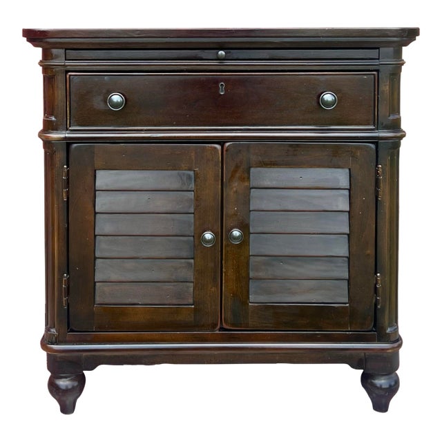 Paula Deen Home Door Nighstand in Tobacco For Sale