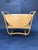 Goldenrod 1950s Edward Wormley for Dunbar Bar Cart For Sale - Image 8 of 9